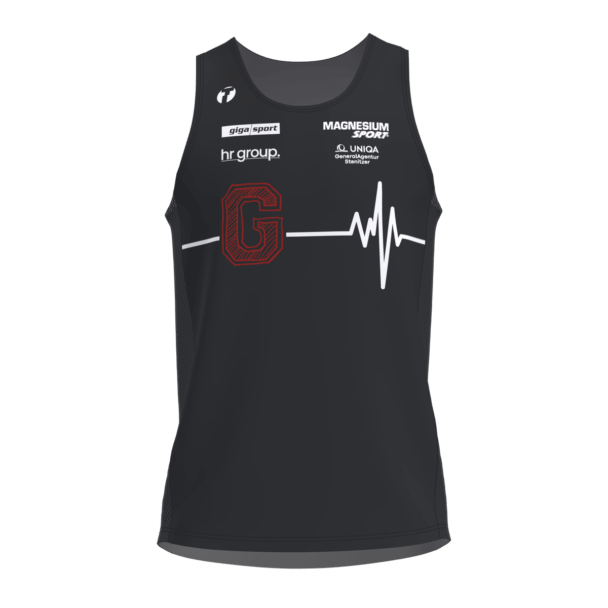 Singlet Schwarz Men